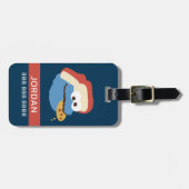 クッキーモンスターキャンプクッキー |情報の追加 ラゲッジタグ (正面横)