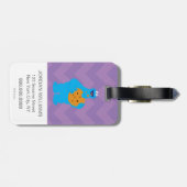 クッキーモンスターグラフィック ラゲッジタグ (裏面横)