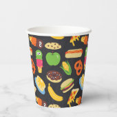 クッキーモンスターグルメトラックチョークボード 紙コップ (裏面)