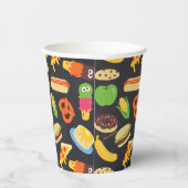 クッキーモンスターグルメトラックチョークボード 紙コップ (右)