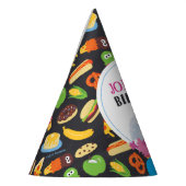 クッキーモンスターシャルボードグルメトラック パーティーハット (左)