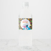 クッキーモンスターシャルボードグルメトラック ペットボトルラベル (正面)