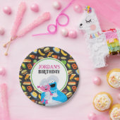 クッキーモンスターシャルボードグルメトラック ペーパープレート (パーティー)