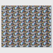 クッキーモンスターシャルボードグルメトラック ラッピングペーパー (フラット)