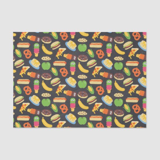 クッキーモンスターシャルボードグルメトラック 薄葉紙 (正面)