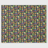 クッキーモンスターシャルボードフードトラック ラッピングペーパー (フラット)