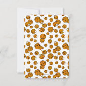 クッキーモンスターシャルボードベビーシャワーありがとう 招待状 (裏面)