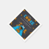 クッキーモンスターシャルボードベビーシャワー スタンダードカクテルナプキン (角)