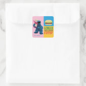 クッキーモンスターズグルメ車 |ゴンガーが料理を作る スクエアシール (バッグ)