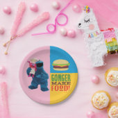 クッキーモンスターズグルメ車 |ゴンガーが料理を作る ペーパープレート (パーティー)