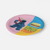 クッキーモンスターズグルメ車 |ゴンガーが料理を作る ペーパープレート (アングル)