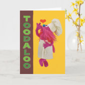 クッキーモンスターズグルメ車 |トダルー カード (黄色い花)