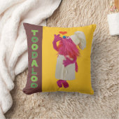 クッキーモンスターズグルメ車 |トダルー クッション (ブランケット)