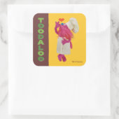 クッキーモンスターズグルメ車 |トダルー スクエアシール (バッグ)