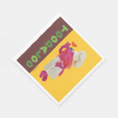 クッキーモンスターズグルメ車 |トダルー スタンダードランチョンナプキン (角)