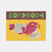 クッキーモンスターズグルメ車 |トダルー フリースブランケット (正面(横))