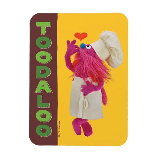 クッキーモンスターズグルメ車 |トダルー マグネット (縦)