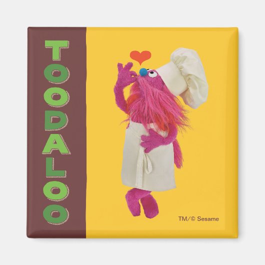 クッキーモンスターズグルメ車 |トダルー マグネット (正面)