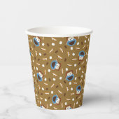 クッキーモンスターズモーレスパターン 紙コップ (正面)