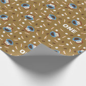 クッキーモンスターズモーレ誕生日パターン ラッピングペーパー (角)