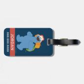 クッキーモンスターハイキング |情報の追加 ラゲッジタグ (裏面横)