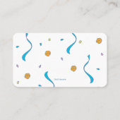 クッキーモンスターバルーンギフトレジストリ プレイスカード (裏面)