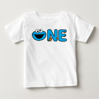 クッキーモンスターファースト誕生日 ベビーTシャツ