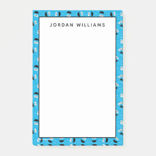 クッキーモンスターファー顔パターン ポストイット