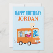 クッキーモンスターフードトラックハッピーバースデー (正面)