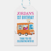 クッキーモンスターフードトラック誕生日特典 ギフトタグ (裏面)