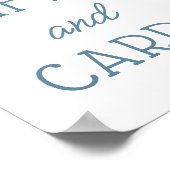 クッキーモンスターベビーシャワーギフト&カードサイン ポスター (角)