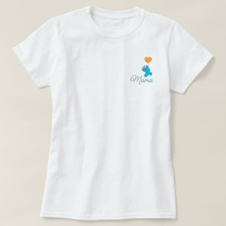 クッキーモンスターベビーシャワーママ Tシャツ