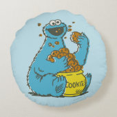 クッキーモンスターヴィンテージ ラウンドクッション (裏面)