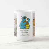 クッキーモンスターヴィンテージ |友最高のだち – 写真 コーヒーマグカップ (中央)