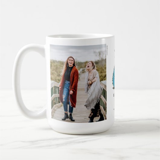 クッキーモンスターヴィンテージ |友最高のだち – 写真 コーヒーマグカップ (左)