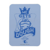 クッキーモンスター俺が生地を手に入れる マグネット (縦)