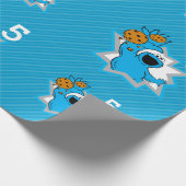 クッキーモンスター誕生日 ラッピングペーパー (角)