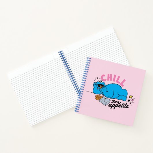 クッキーモンスター | おちついて 食欲を楽しむ ノートブック (内部)