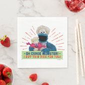 クッキーモンスター!お気得に入り スタンダードランチョンナプキン (インサイチュ)