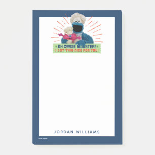 クッキーモンスター！お気得に入り ポストイット