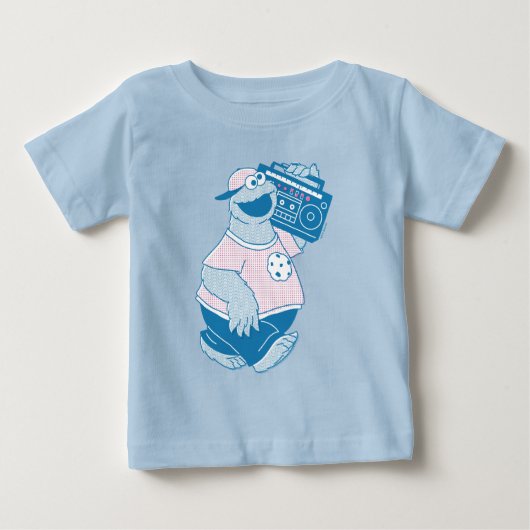 クッキーモンスター |ごめんなさい、私が行かなきゃ ベビーTシャツ (正面)