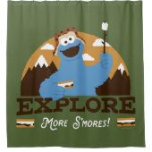 クッキーモンスター |その他のSモデルの探索 シャワーカーテン (正面)