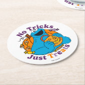 クッキーモンスター | ただのトリックはない ラウンドペーパーコースター (アングル)