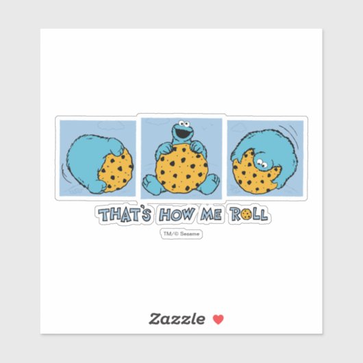 クッキーモンスター |は、次のような転が方法 シール (シート)