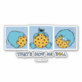 クッキーモンスター |は、次のような転が方法 シール (正面)