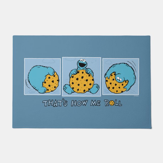 クッキーモンスター |は、次のような転が方法 ドアマット (正面)