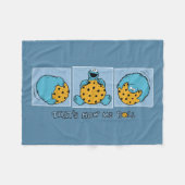 クッキーモンスター |は、次のような転が方法 フリースブランケット (正面(横))