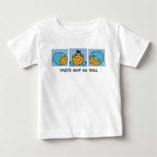 クッキーモンスター |は、次のような転が方法 ベビーTシャツ