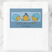 クッキーモンスター |は、次のような転が方法 長方形シール (バッグ)