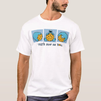 クッキーモンスター |は、次のような転が方法 Tシャツ